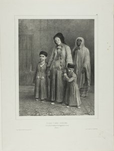 Ung karaïmeisk kvinna, Tchioufout-Galech nära Baghtcheh-Saraï, Krim