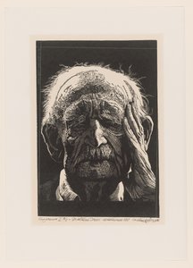 Två kvinnohuvuden med groteska hattar och kragar Huvudbonadsdesign (serietitel) Ouvrage rare et nouveau, contenant plusieurs desseins de merveilleuse rekreation sous diverses caprices et gentillesses representees en l