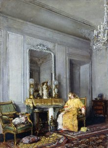 En stunds vila, av Denis Pierre Bergeret