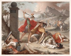 Denis-Sébastien Leroy - Slaget mellan Horatii och Curatii - 1798