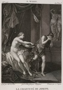 Denis-Sébastien Leroy, Chataigner och Niquet - Josefs kyskhet, efter Adriaen van der Werff - 1802-1815 av Denis Sebastien Leroy