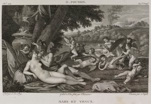 Denis-Sébastien Leroy, Chataigner och Niquet - Mars och Venus, efter Nicolas Poussin - 1802-1815