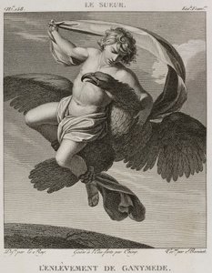 Denis-Sébastien Leroy, Coiny och Bovinet - Bortförandet av Ganymedes, efter Eustache Le Sueur - 1802-1815 av Denis Sebastien Leroy