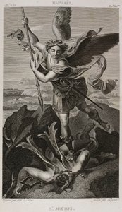 Denis-Sébastien Leroy et Pigeot - Saint Michel, efter Rafael - 1802-1815