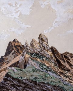 Berg med jordnära struktur