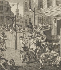 Det första steget av grymhet, ca. 1800.
