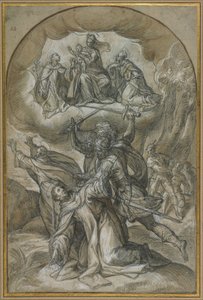 Den helige Petrus martyrs död