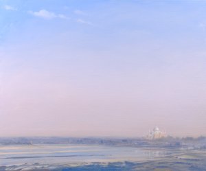 Taj Mahal från Agra Fort av Derek Hare
