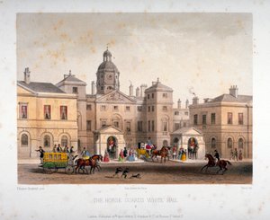 Horse Guards, Westminster, London, 1854. av Deroy