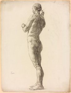 En studie av en manlig figur av Derwent Lees