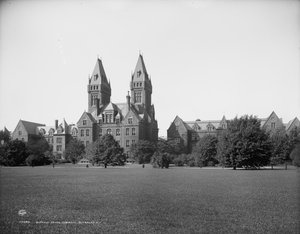 Buffalo State Hospital, Buffalo, N.Y., ca 1900-10 av Detroit Publishing Co.
