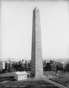 Bunker Hill Monument, Charlestown, Massachusetts, ca 1890-99 av Detroit Publishing Co.
