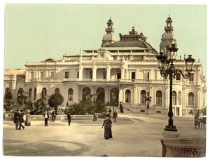 Monte Carlo Casino, Monaco av Detroit Publishing Co.