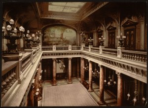 Kasinoingång, Atrium, Monte Carlo, Rivieran av Detroit Publishing Co.