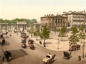 Hyde Park Corner, London, ca 1890-1900 av Detroit Publishing Co.