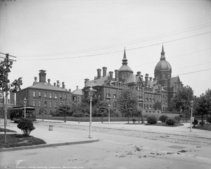 Johns Hopkins Hospital, Baltimore, Md., ca 1903 av Detroit Publishing Co.