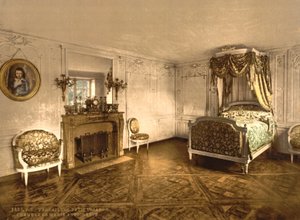Petit Trianon, Versailles, Marie Antoinettes kammare, ca 1890-1900
