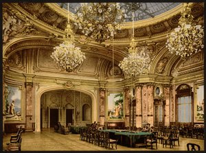 The New Gambling Room, Monte Carlo, Riviera, Monaco av Detroit Publishing Co.