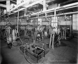Testrummet, Leland & Faulconer Manufacturing Company, Detroit av Detroit Publishing Co.