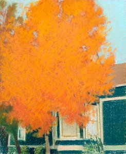 Its Fall Again, 2023 (pastell på papper)