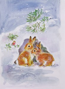 Ett julmeddelande av Diane Matthes