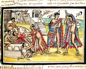 Fol.70v Human Sacrifice, från 