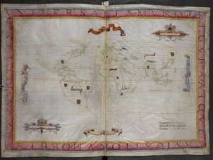 Illustration från "Queen Mary Atlas"