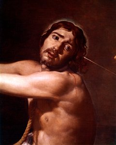 Detalj från Kristus efter flagellationen som den kristna själen övervägde, ca 1628-29 av Diego Velázquez