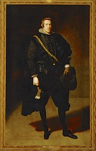 Don Carlos, Spaniens barnbarn, son till Filip II ... (målning på duk)