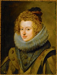 Infanta Maria, drottning av Ungern ... (målning på duk)
