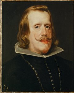 Filip IV, kung av Spanien, son till kung Filip III och ärkehertiginnan Maria Anna, dotter till kejsar Ferdinand III ... av Diego Rodriguez de Silva y Velazquez