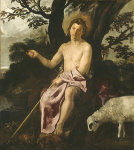 Johannes döparen i vildmarken, ca 1622 av Diego Velázquez