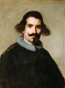 Självporträtt av Velazquez, Diego (1599-1660). Olja på duk, ca. 1650, Mått: 63x50. Musei Capitolini, Rom av Diego Velázquez