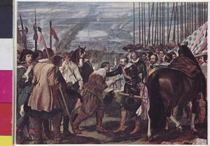 Övergivandet av Breda 1625 Diego Velazquez