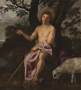 Johannes Döparen i vildmarken, ca. 1622. av Diego Velasquez