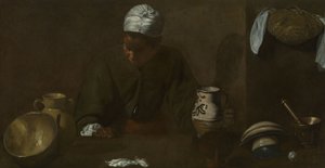 Köksscen av Diego Velázquez
