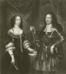 Ferdinand av Medicis och hans gemål av Diego Velázquez