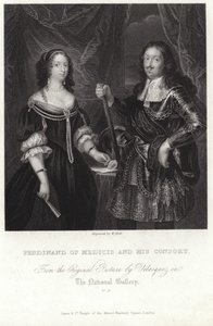 Porträtt av Ferdinand av Medicis och hans gemål av Diego Velázquez