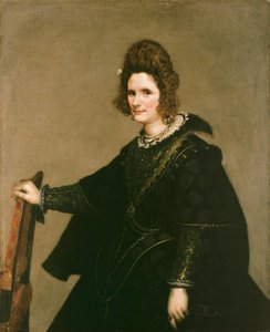 Porträtt av en dam, ca 1630 av Diego Velázquez
