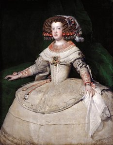 Infanta Maria Theresia av Spanien, 1650-talet av Diego Velázquez