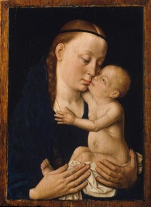 Jungfru och barn, ca. 1455-60.