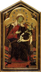 Madonna och barn, ca 1262 av Dietisalvi di Speme
