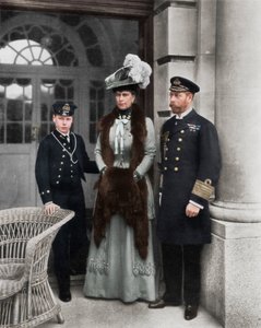「私たちのセーラー王、その配偶者、そしてセーラーの王位継承者」、1910年スウェーデン語 av Dinham