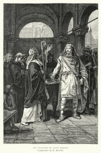 Eulogies of Saint Martin (gravyr)