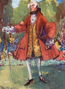 En man från George II:s tid 1727-1760 av Dion Clayton Calthrop