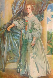 En kvinna från Karl I:s tid, 1907 av Dion Clayton Calthrop