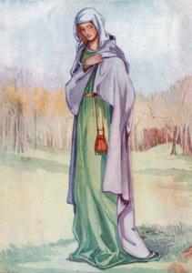 En kvinna från Henrik III:s tid 1216-1272 av Dion Clayton Calthrop