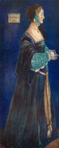 En kvinna från Henrik VIII:s tid 1509-1547 av Dion Clayton Calthrop