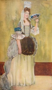 A Woman of the Time of William and Mary, 1907 av Dion Clayton Calthrop