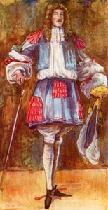 Mansdräkt under Karl II:s regeringstid (1660-1685)